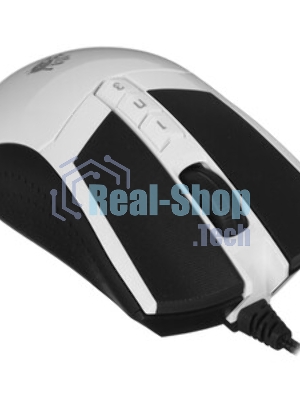 Мышь проводная A4Tech Bloody W90 Max белый/черный, 10000 dpi, USB, кнопки - 10