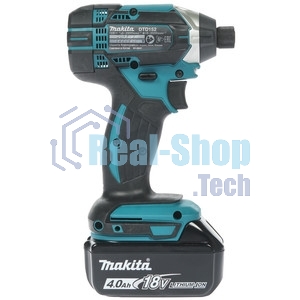 Гайковерт аккумуляторный Makita DTD152RMEуд 18В 2х4А·ч LI-ION 0-3500об/м 1/4'' 1.3кг 165Нм