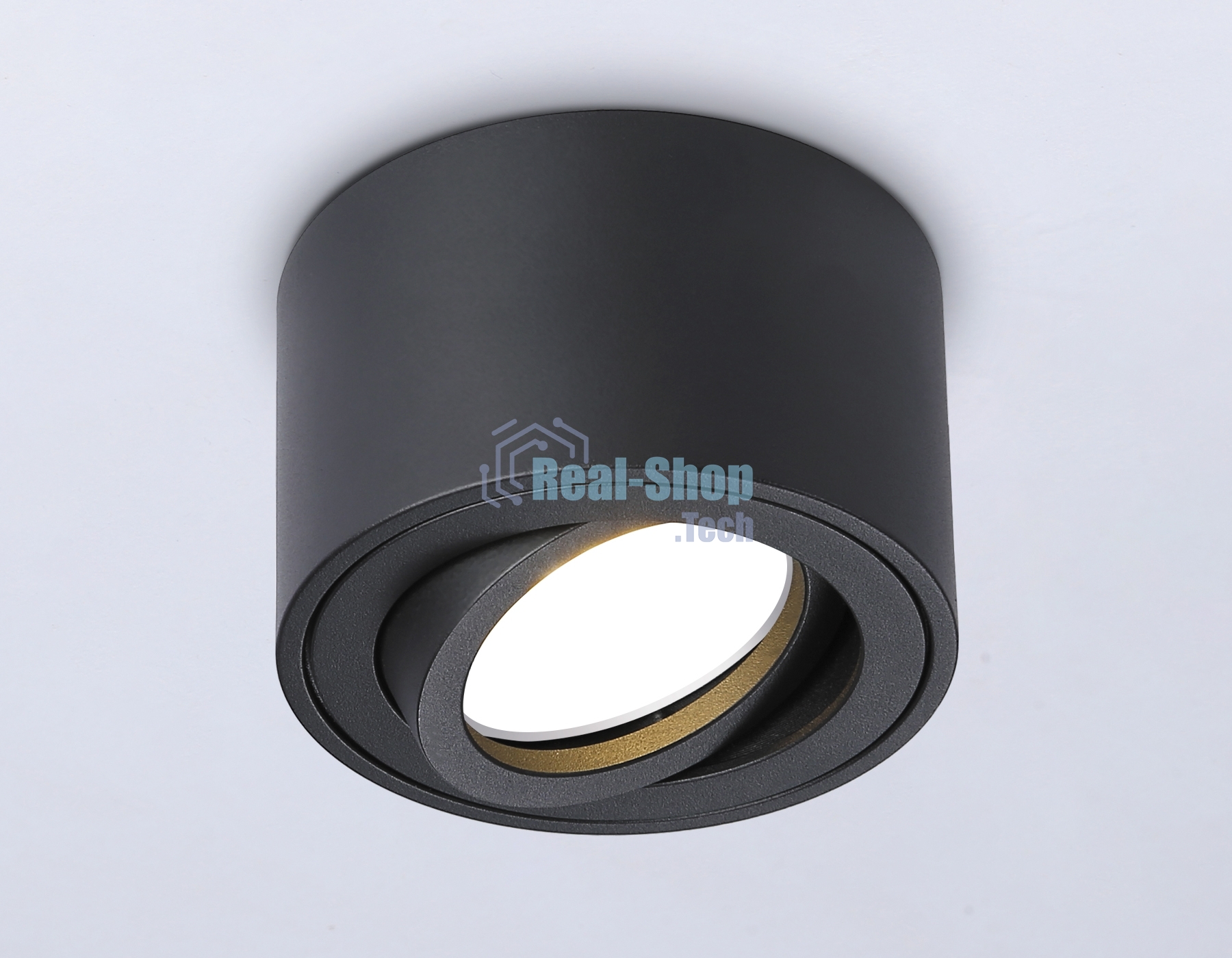 Светильник Ambrella light TN223 SBK черный песок GU5.3 D80*50