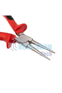 Круглогубцы Rexant 160 мм никелированные, двухкомпонентные рукоятки