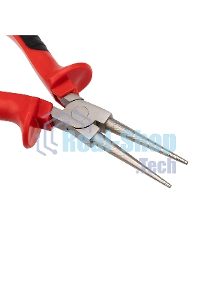 Круглогубцы Rexant 160 мм никелированные, двухкомпонентные рукоятки