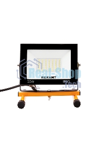 Прожектор-переноска Rexant СДО-EXPERT 50 Вт 4000 Лм 6500 K со шнуром 0,5 метра и евровилкой