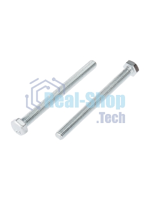 Болт шестигранный Kranz DIN 933, 8х90, пакет (2шт.)