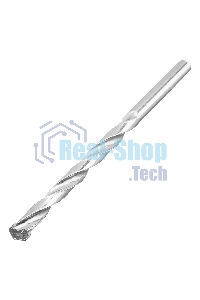 Набор сверл по бетону, металлу, дереву Sparta 3-4-5-6-8-10 мм, 18 шт. пласт. бокс, цилин. хвост.