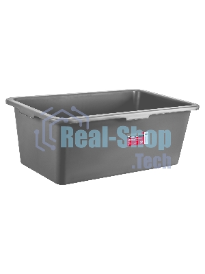 Таз прямоугольный Matrix строительный усиленный, 80 л