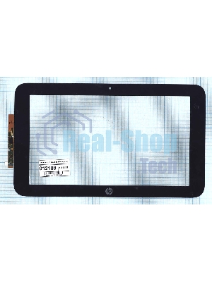 Сенсорное стекло (тачскрин) для HP Pro Slate 10, черное