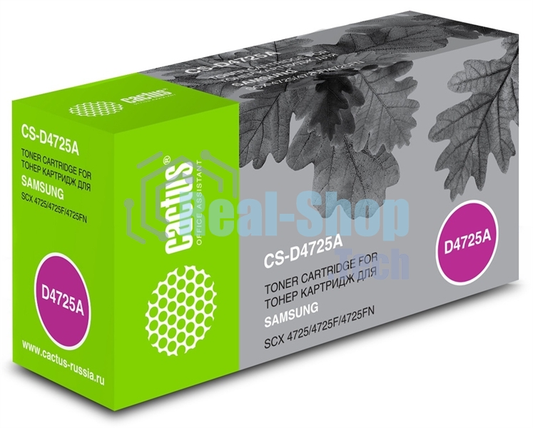 Картридж лазерный Cactus CS-D4725A черный (3000 стр.) для принтеров Samsung SCX-4725/4725F/4725FN