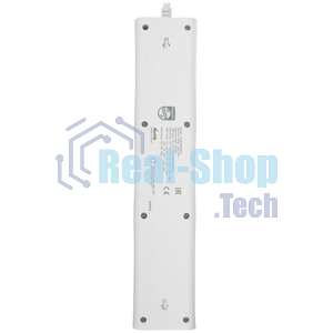 Сетевой фильтр Philips CHP8246WB/51 3м, 4 розетки, белый