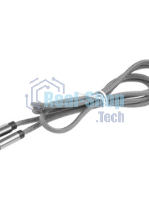 Кабель Rexant Type-C - Lightning PD/1м/nylon/gray