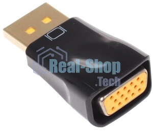 Переходник DisplayPort - VGA Cablexpert A-DPM-VGAF-01, 20M/15F, пакет