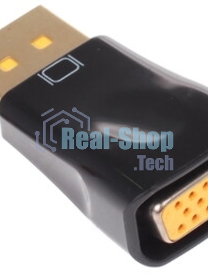 Переходник DisplayPort - VGA Cablexpert A-DPM-VGAF-01, 20M/15F, пакет