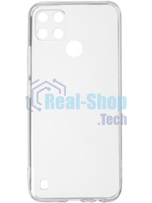 Чехол (клип-кейс) DF для Realme C21y rmCase-08 прозрачный
