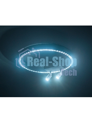 Потолочный светодиодный светильник Ambrella light FL5805/1+2 WH белый 25W 3000K/4200K/6400K D400*95 (без ПДУ)