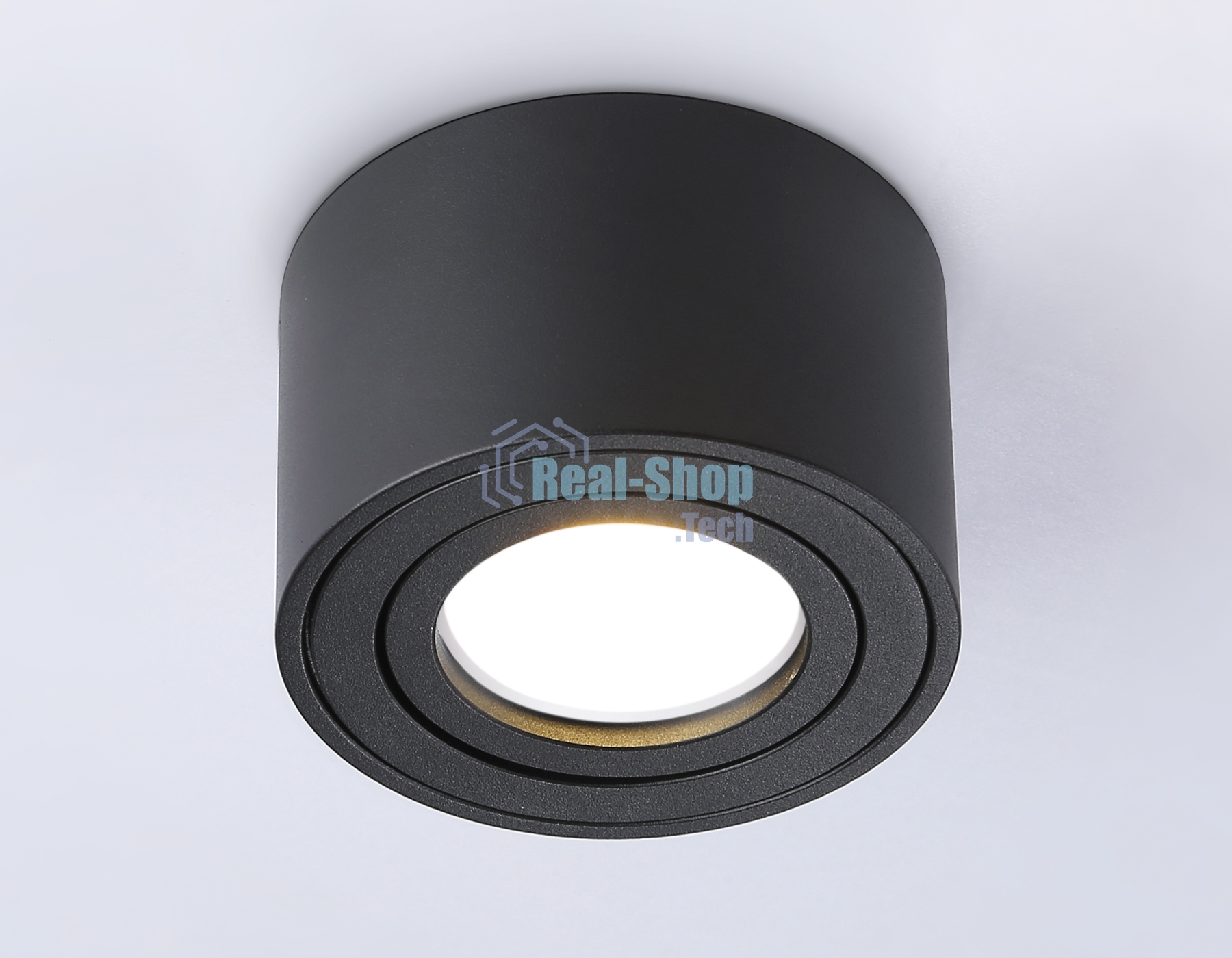 Светильник Ambrella light TN223 SBK черный песок GU5.3 D80*50