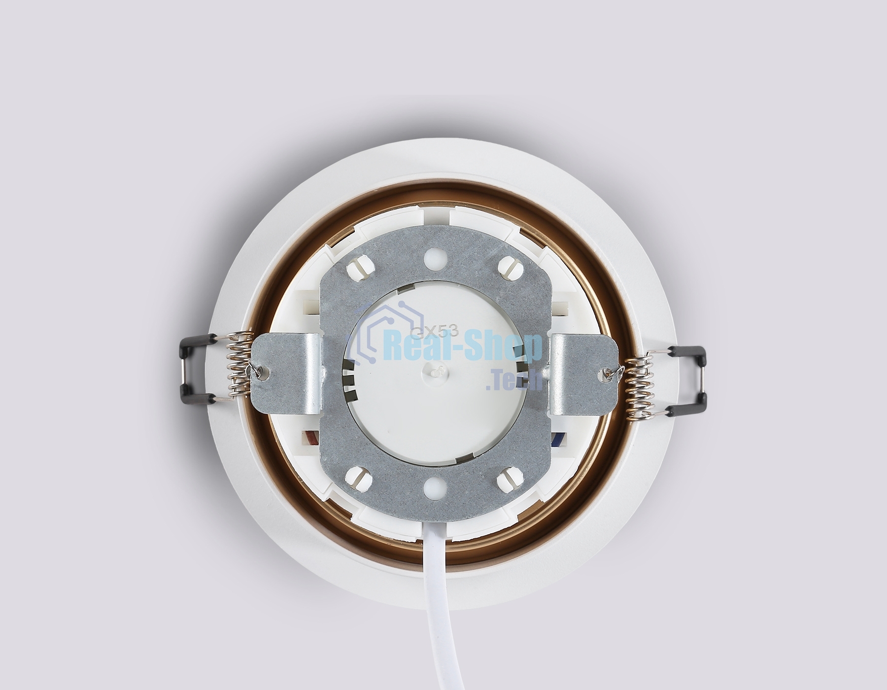 Светильник Ambrella light TN52332 SWH/SGD белый песок/золото песок GX53 max 12W D115*25
