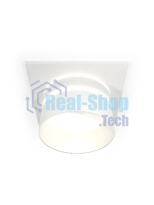 Комплект встраиваемого светильника Ambrella light XC6520062 SWH/FR белый песок/белый матовый MR16 GU5.3 (C6520, N6235)
