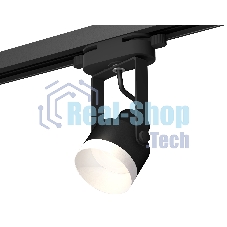 Светильник Ambrella light XT6602040 PBK/SWH черный полированный/белый песок MR16 GU10 (C6602, N6130)