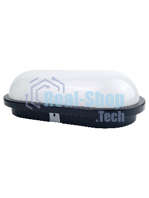 Светильник AY-KA LED IP65 20Вт 6400К овал черный (9911004)