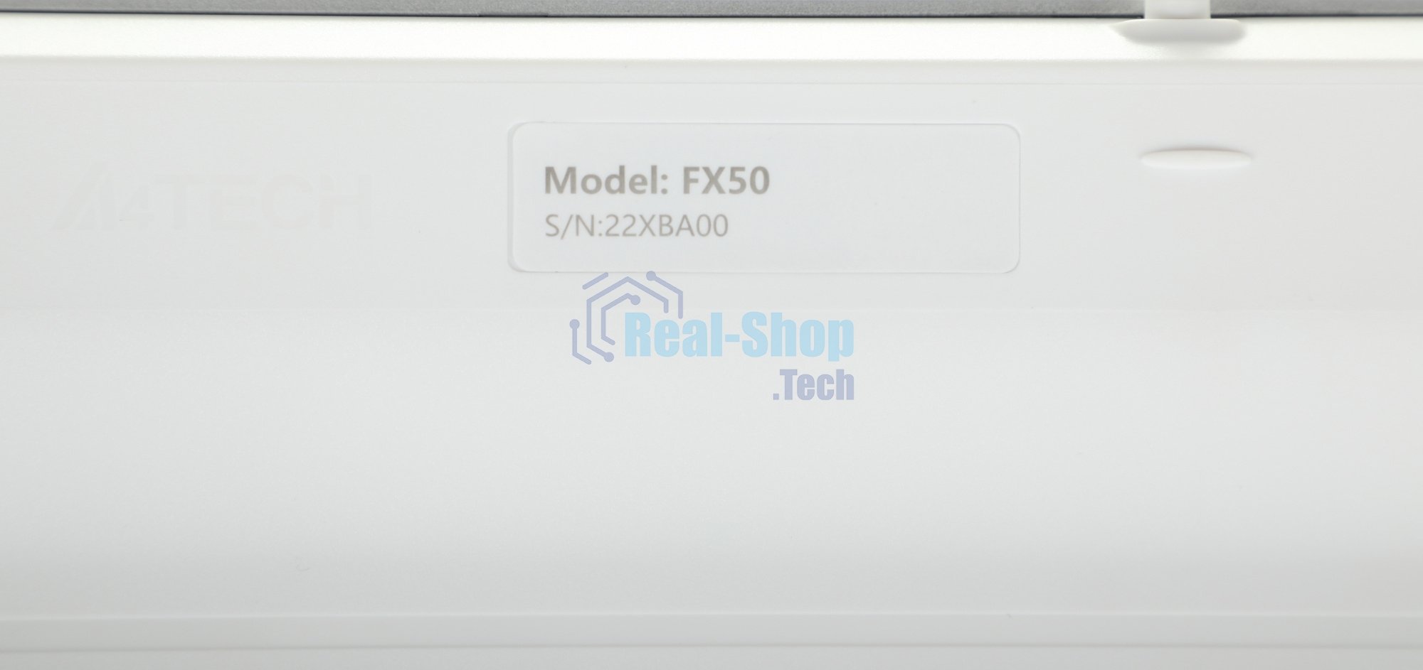 Клавиатура проводная A4Tech Fstyler FX50, USB, белый