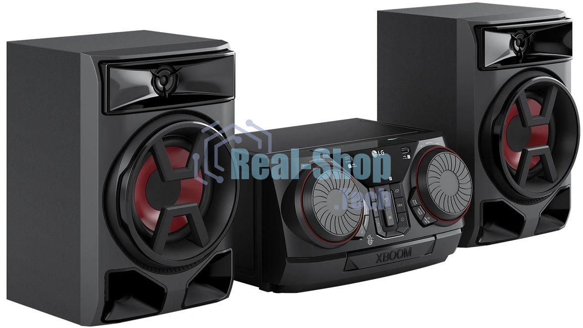 Минисистема LG CK43N черный 300Вт FM USB BT