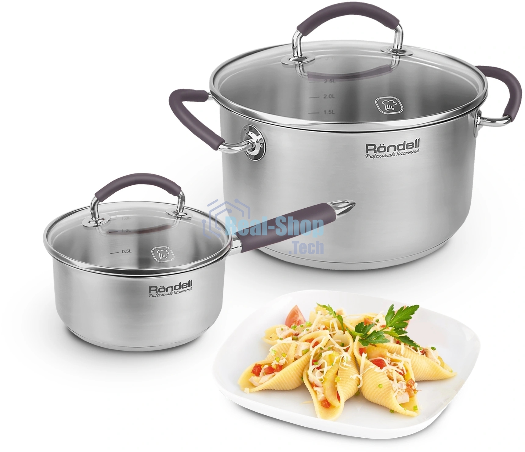 Кастрюля с/кр 20 см 3,1 л Rondell RDS-1388 Akzent