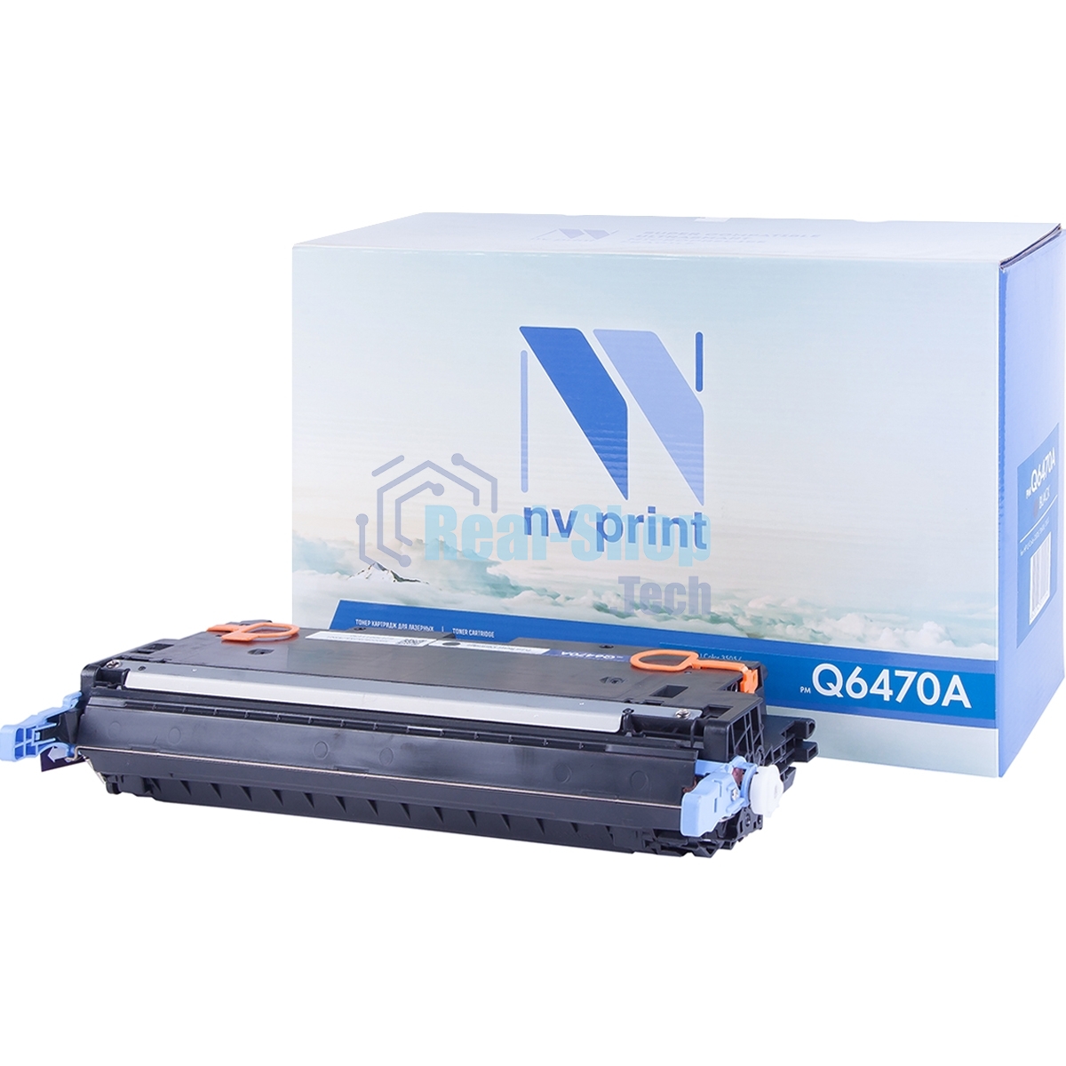 Картридж лазерный NVPrint совместимый NV-Q6470A Black для HP Color LaserJet 3505X/3505N/3505/3505DN/3800N/3800DTN/3800DN/3600/3600N/3600DN/3800 (6000k)