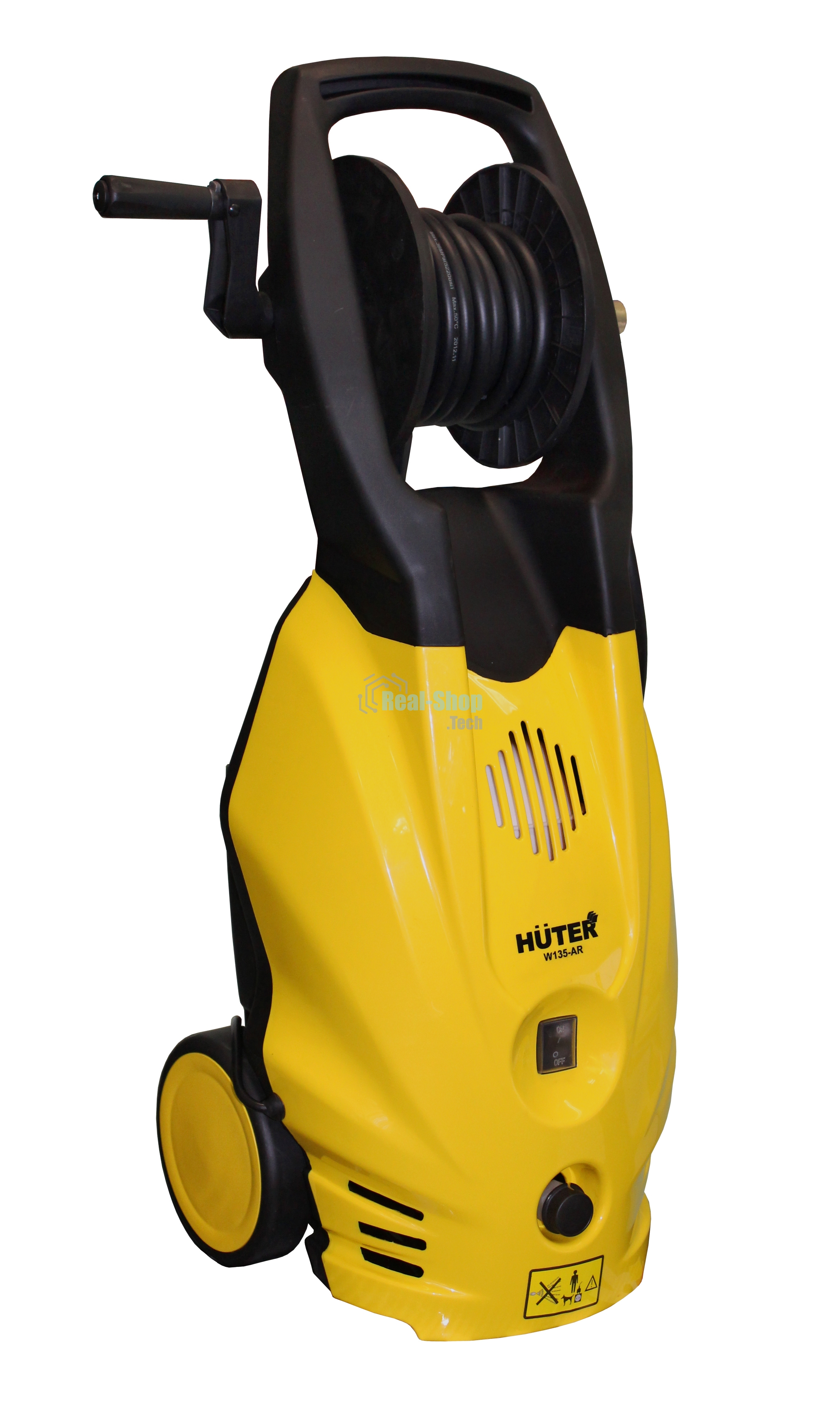 Мойки Huter W135-AR 70/8/9 Мойки высокого давления1650 вт, 135 бар, расход=375 л/час, вход=0,4 бар, 7,6 кг