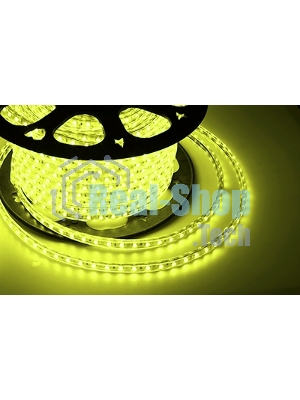 Лента светодиодная Neon-night 220 В, 13х8 мм, IP67, SMD 5050, 60 LED/m, цвет свечения желтый