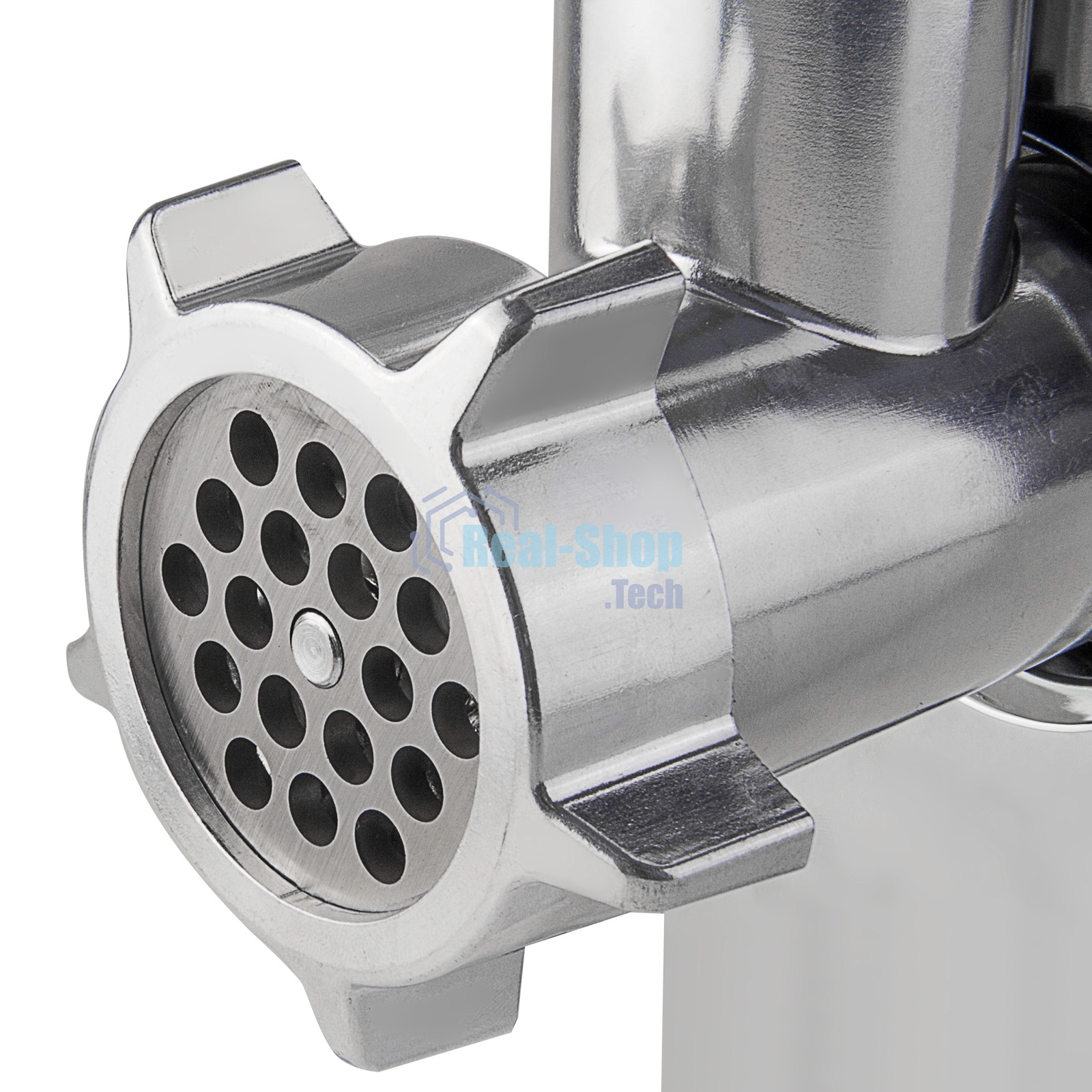 Мясорубка электрическая Galaxy Line GL 2400, серебристый, 1200 Вт, корпус из нержавеющей стали, функция 