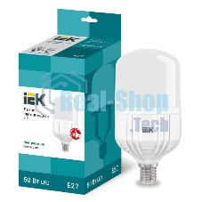 Лампа cветодиодная Iek LLE-HP-50-230-40-E27 HP 50Вт 230В 4000К E27 IEK