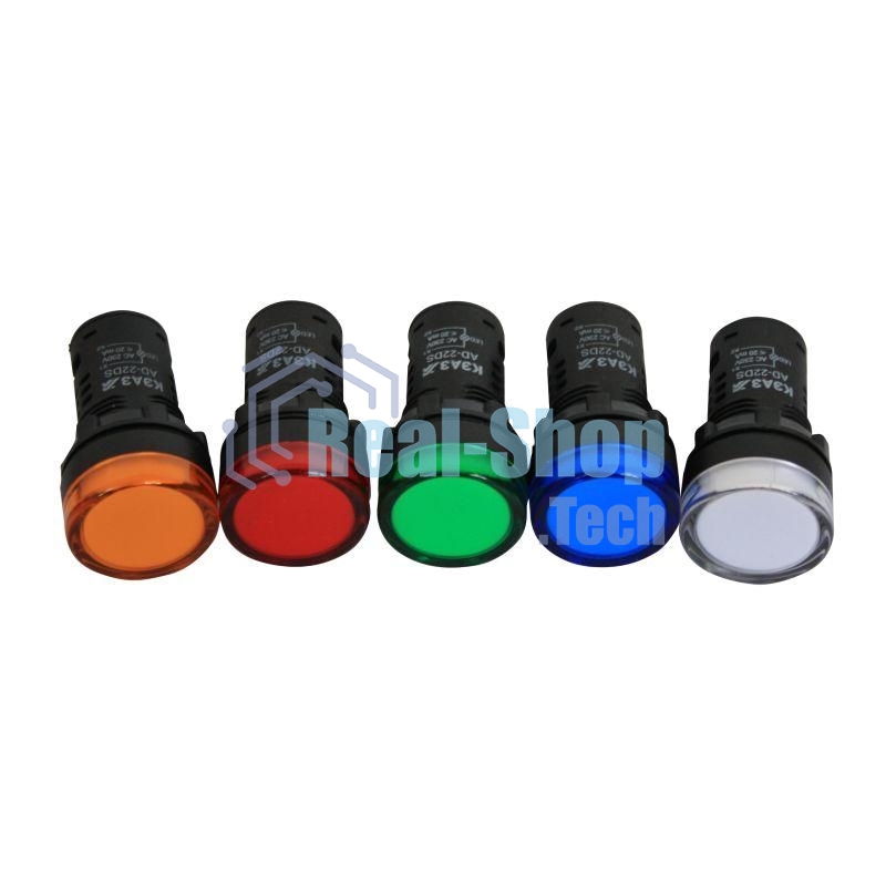 Лампа AD22DS(LED) матрица 22мм 230В крас. КЭАЗ 238566