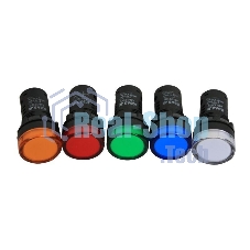 Лампа AD22DS(LED) матрица 22мм 230В крас. КЭАЗ 238566