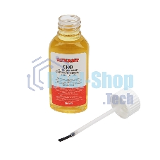 Флюс для пайки Rexant, СКФ (спирто-канифольный), 30 мл, с кисточкой, флакон