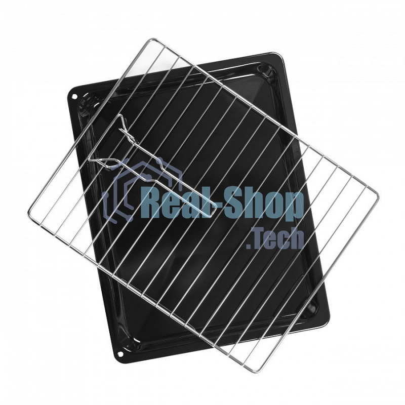 Духовой шкаф электрический Maunfeld EOEM.589B черный/серебристый, встраиваемый