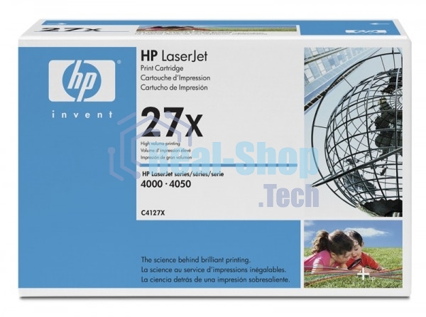 Картридж лазерный HP C4127X LJ 4000 Series (10000 стр.)