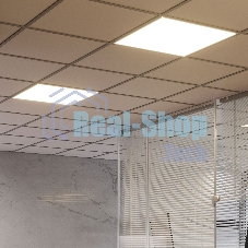 Светильник светодиодный Gauss MIR 595х595х50 35Вт 3500лм 4000К IP40 офисный встраив. накладной с рассеив. призма (аналог ЛВО)