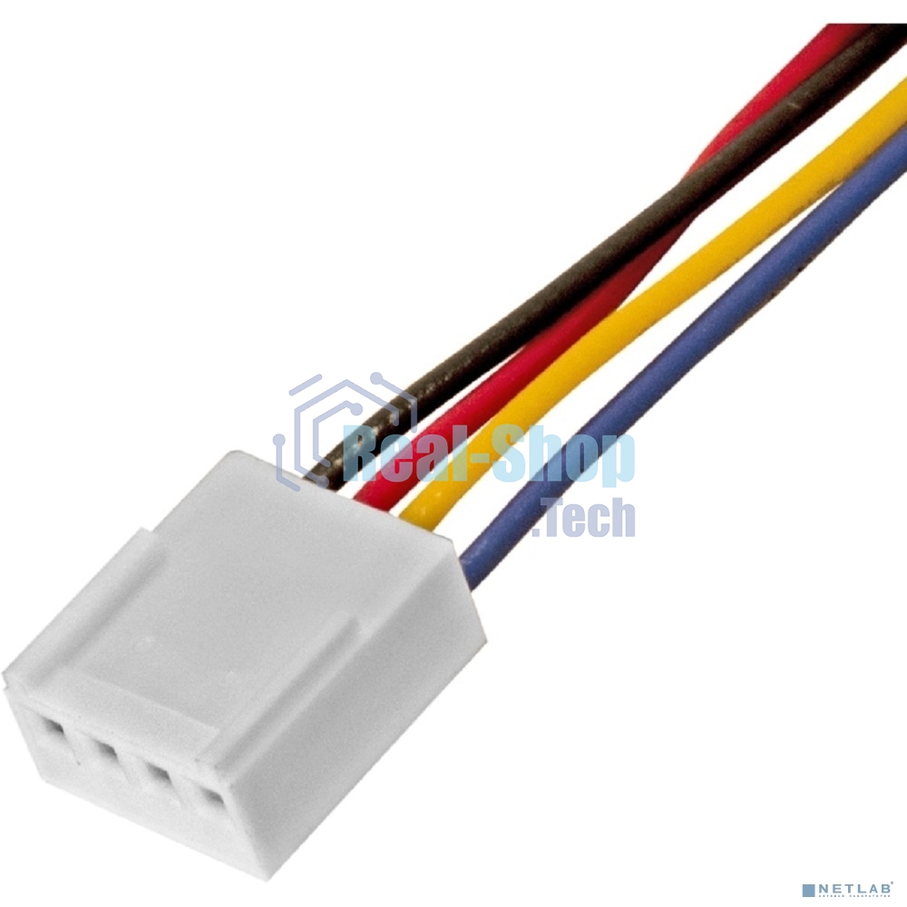 Вентилятор для корпуса ExeGate E12025H4P-PWM черный, 120 мм, 1500 об/мин, 24 дБ, 4 pin