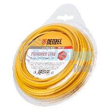 Леска для триммера Denzel круглая, 2,0мм х 15м, блистер