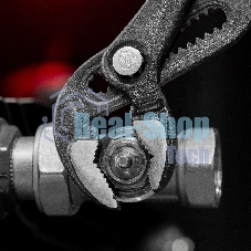 Переставные клещи Matrix 300 мм, кнопочный механизм, хром-ванадий, обливные рукоятки