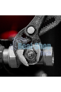 Переставные клещи Matrix 300 мм, кнопочный механизм, хром-ванадий, обливные рукоятки