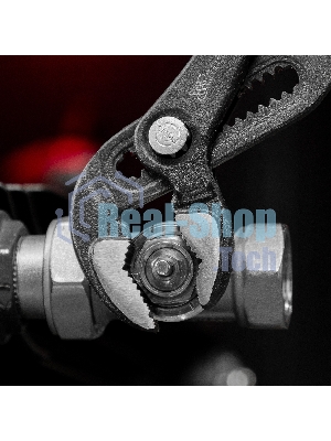 Переставные клещи Matrix 300 мм, кнопочный механизм, хром-ванадий, обливные рукоятки