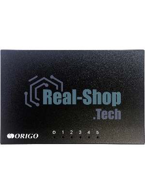 Коммутатор неуправляемый ORIGO OS2205/A2A 5x1000Base-T, корпус металл