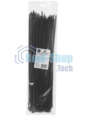 Стяжки Cablexpert NYT-370x4.8 пластиковые 370 мм х 4.8 мм, белые (100 шт.)