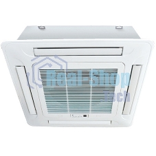 Кондиционер кассетный Neoclima NS/NU-60BT3 60000 BTU, 160 м², 43 дБ, охлаждение, обогрев, осушение, белый