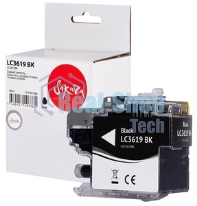 Картридж струйный Sakura LC3619Bk для Brother, черный, 68 мл., 3000 к.
