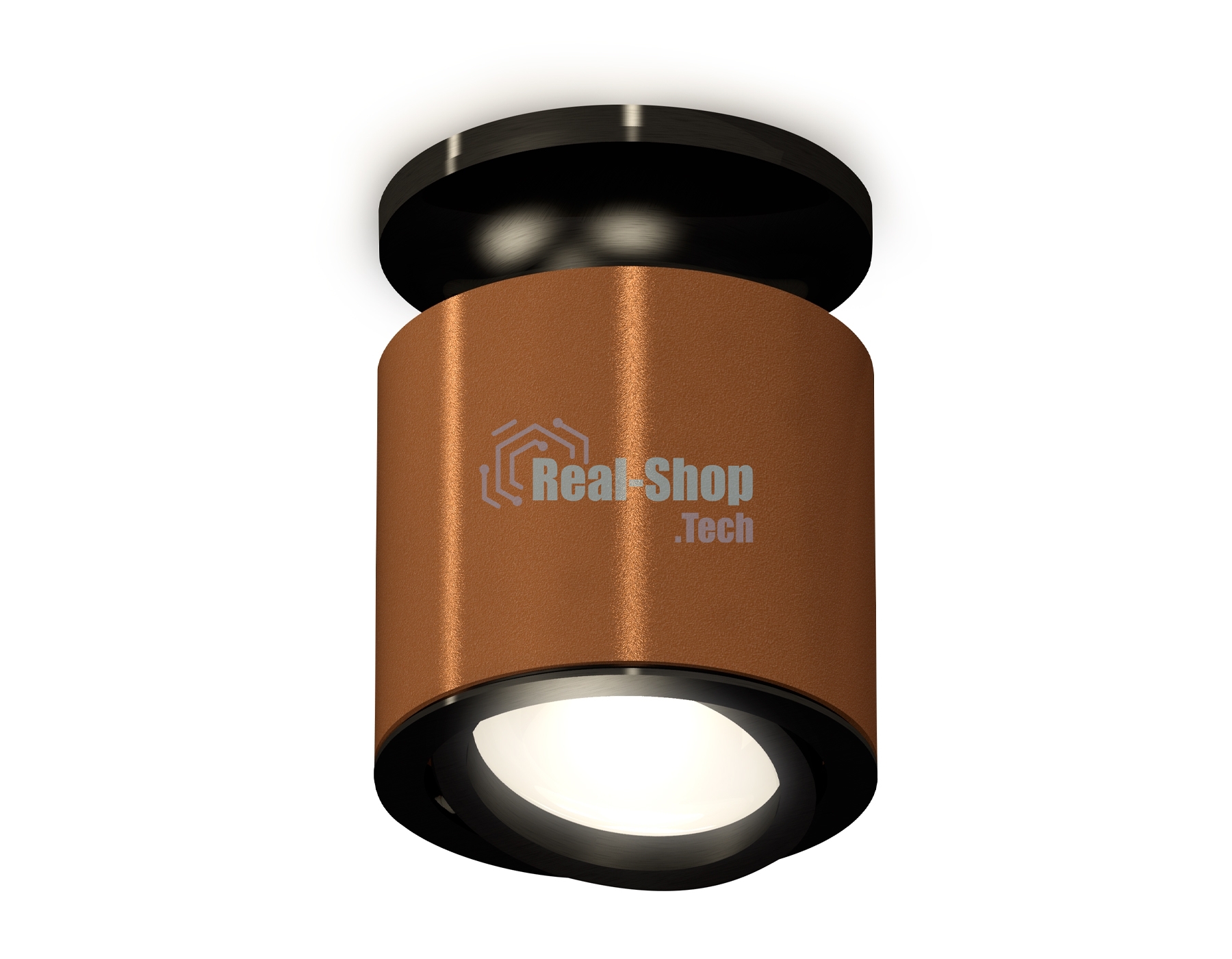 Светильник Ambrella Light XS7404100 SCF/PBK кофе песок/черный полированный MR16 GU5.3 (N7926, C7404, N7002)