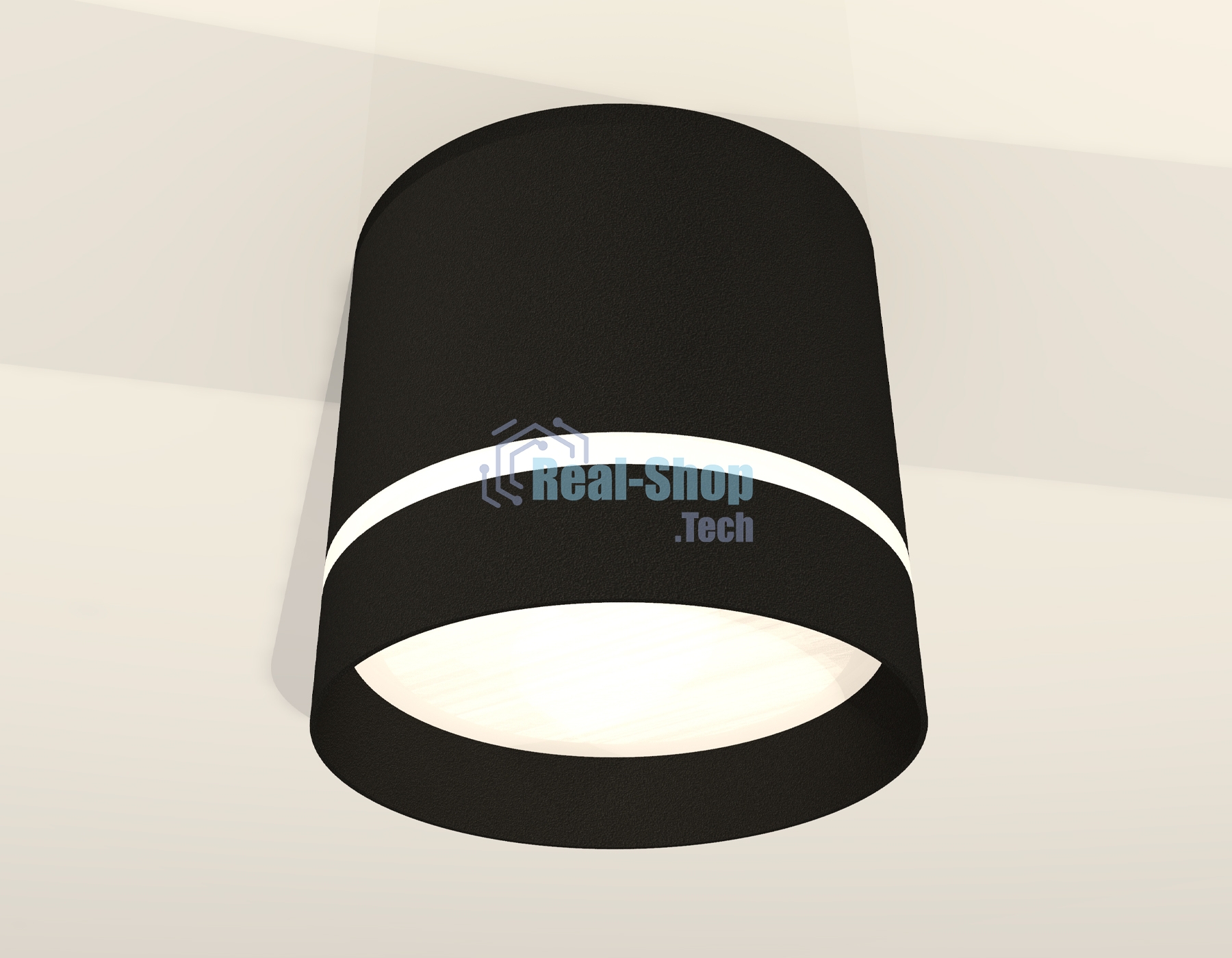 Светильник Ambrella Light XS8111006 SBK/FR черный песок/белый матовый GX53 (C8111, N8462)