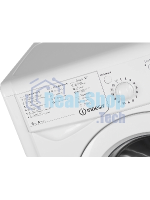 Стиральная машина Indesit IWSB 5085 CIS белый, загрузка фронтальная 5 кг, 800 об/мин., класс: А