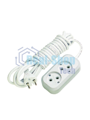 Удлинитель 2 гн 5 м Makel MGP104