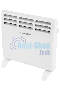 Конвектор Starwind SHV1020 белый 2000 Вт, 25 м2, термостат